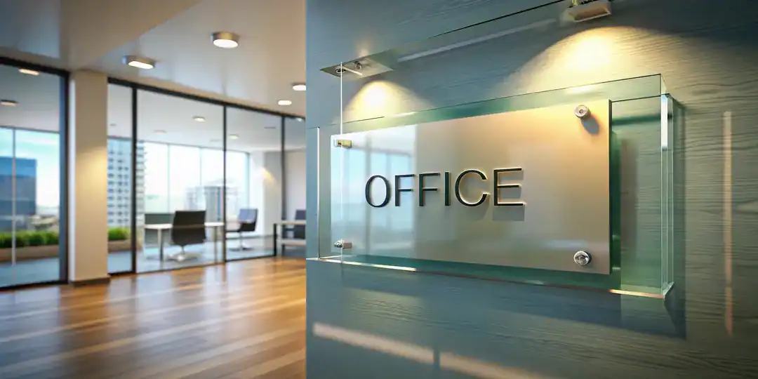 custom indoor acrylic signs