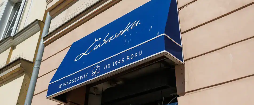 Custom storefront awning sign