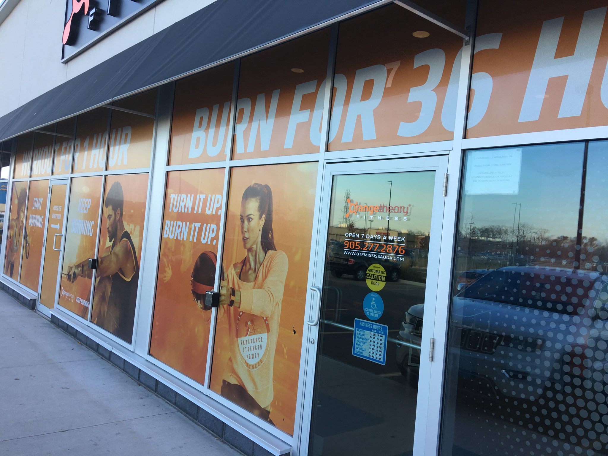 attractive storefront vinyl