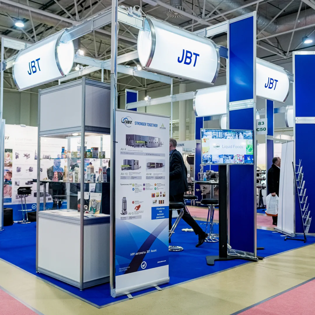 custom pop up tradeshow booth